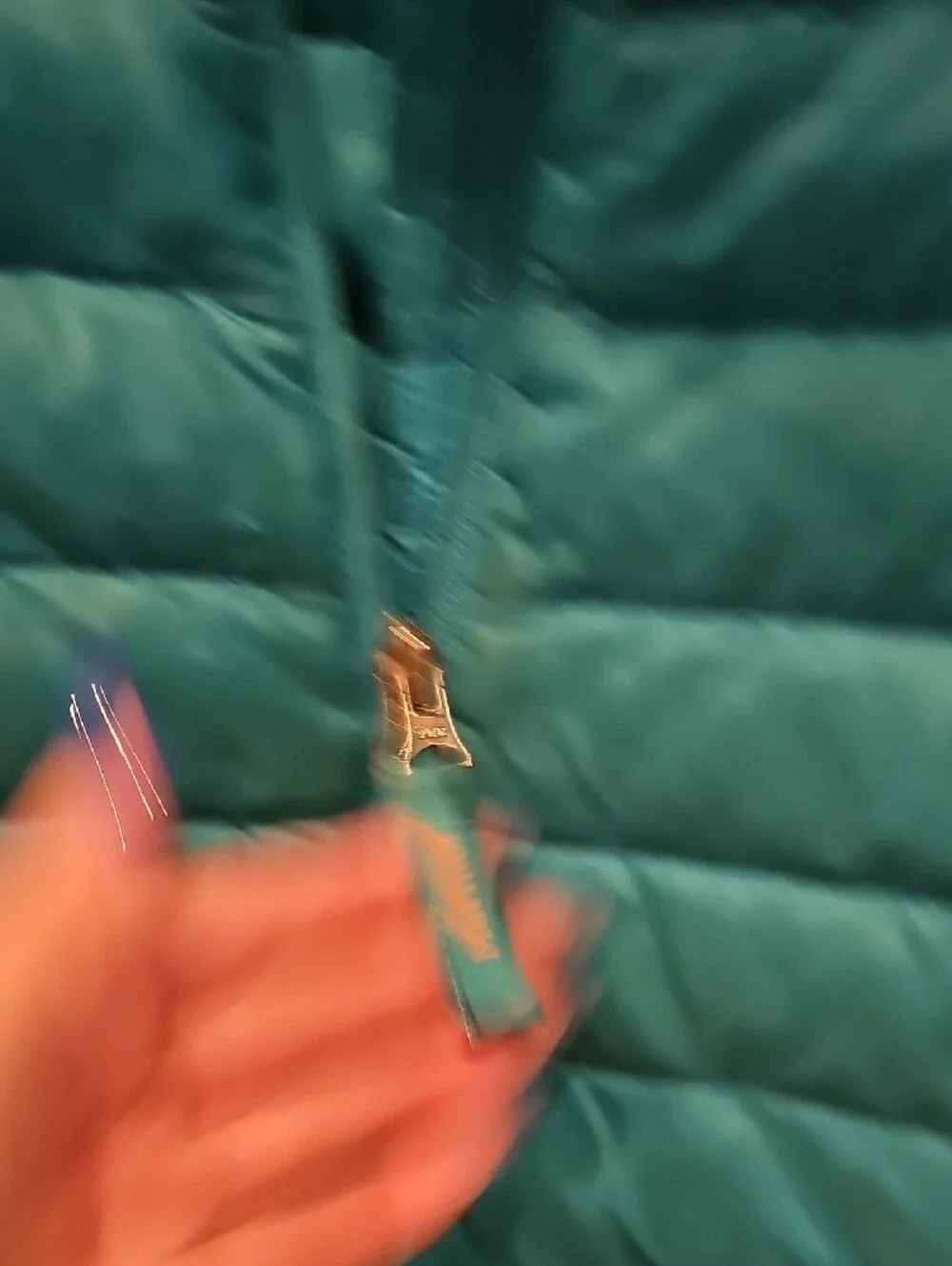 Marmot Bright Teal Blue Packable Puffer Jacket